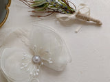 Voluminous Pearl Ribbon Headband