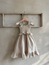 Ette Linen Dress _Beige
