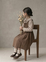 Anna Pointelle Collar Top
