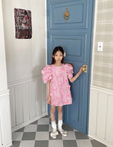 Rose Bloom Dress_ Pink