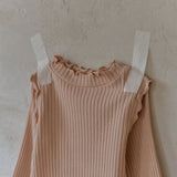 Cotton Rib Frill Baby T shirts_2Colours