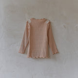 Cotton Rib Frill Baby T shirts_2Colours