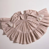 Ines Flare Dress _Pink