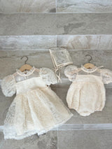 Rosely Tulle Romper _Pink