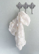 Rose Bloom Dress_ Cream