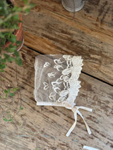 Lacenne Lace Floral Bonnet