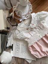 Luna Floral Bolero Blouse_Pink