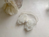 Voluminous Pearl Ribbon Headband