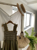 Elan Hand-Smocked Adult Dress