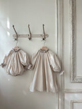Ayla Smocked Corduroy Dress_ 2 Colours