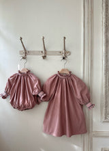 Ayla Smocked Corduroy Dress_ 2 Colours