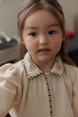 Ashby Embroidered Corduroy Blouse