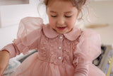 Eloise Organza Dress_ Pink