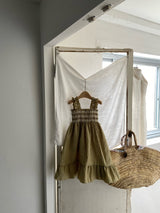 Elan Hand-Smocked Dress