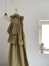 Elan Hand-Smocked Dress