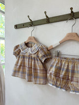 Fioni Check Blouse