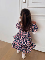 Nero Floral Blouse & Skort Set