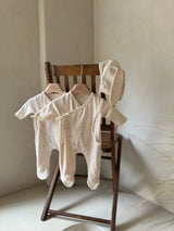 Bunny Cozy Suit & Bonnet Set_ 2 Colours