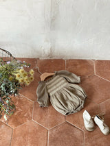 Emily Romper_Khaki
