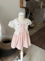 Garden Bloom Eyelet Suspender Dress