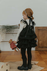 Lily Blouse & Skirt Set _Black