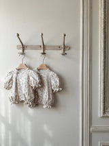 Monbebe Tiny Floral Glory Suit from Newborn Size _Beige