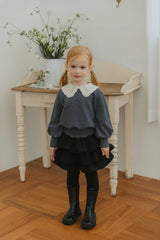 Lily Blouse & Skirt Set _Black