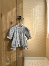 Monbebe Tiny Floral Glory Suit from Newborn Size _Green