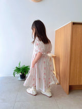 Antoinette Floral Stripe Dress