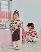 Mitte Multi-Stripe Polo Top_Olive