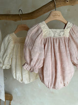 Rosie Romper_ Dusty pink