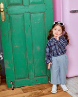 Logan Check Shirts_Navy Check