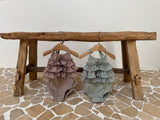 Frill Swimsuit & Bonnet Set_2 Colour