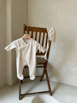 Bunny Cozy Suit & Bonnet Set_ 2 Colours