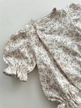 Monbebe Tiny Floral Glory Suit from Newborn Size _Beige