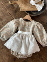 AN Vintage Floral Dress Romper