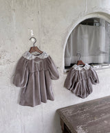 Rosley Velour Dress _ 2 Colours