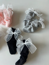 Sha Ribbon Socks _4 Colours