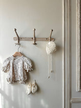 Monbebe Tiny Floral Glory Suit from Newborn Size _Beige