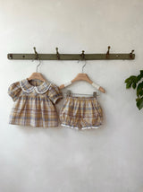 Fioni Check Blouse