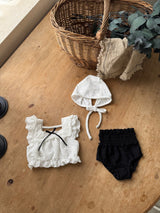 Laura Swim Suit Sets _White