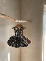 Daisy Wild Suspender Skirt Bloomer _Black