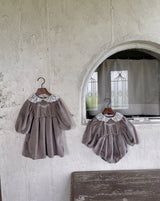 Rosley Velour Dress _ 2 Colours
