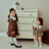 Colin Check Romper_Brown