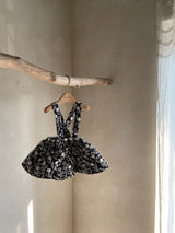 Daisy Wild Suspender Skirt Bloomer _Black