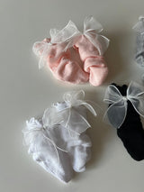 Sha Ribbon Socks _4 Colours