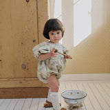Rosa Embroidered Romper_Beige