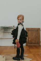 Lily Blouse & Skirt Set _Black