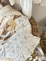 Floral Swimsuit & Bonnet Set _2 Colours