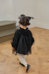 Caris Sha Dress Romper _Black
